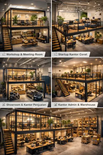 Mezzanine Ruang Kantor di Gambir