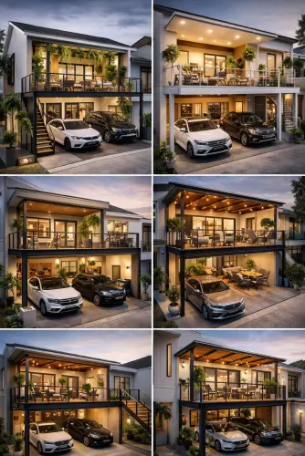 Mezannine Teras Rumah Keren di Gambir