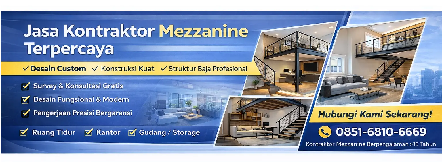 Jasa Pembuatan Mezzanine gambir Bergaransi